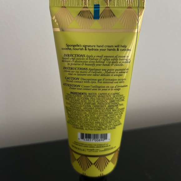 Brand new sealed SPONGELLÉ hand cream - Picture 2 of 2